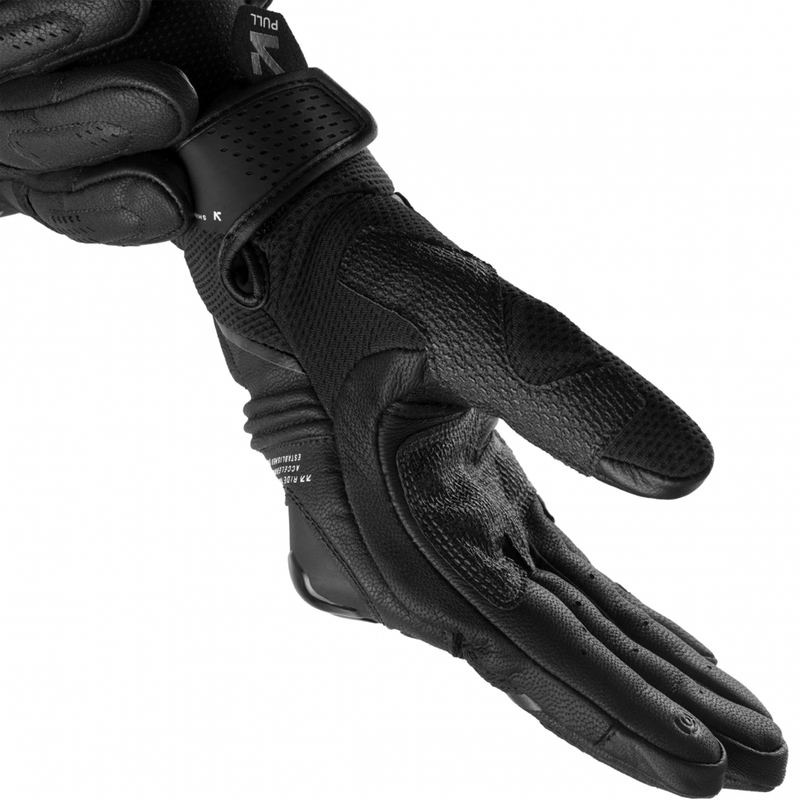 Dame motorcykelhandsker Shima Spark 3.0 sort