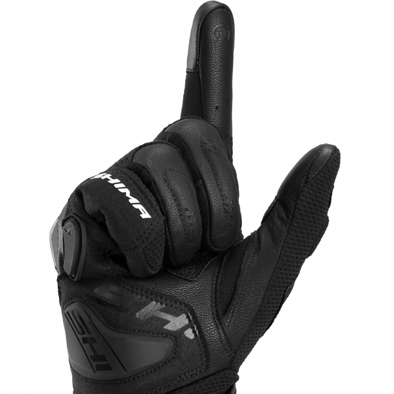 Dame motorcykelhandsker Shima Spark 3.0 sort
