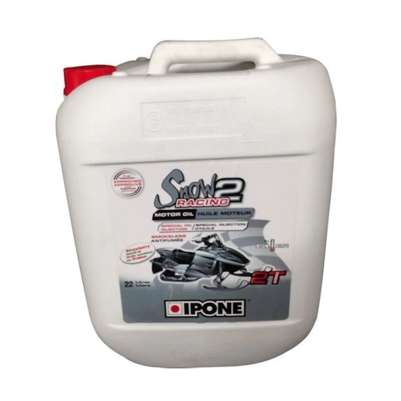 Snescooterolie Ipone 2T Snow racing 22 l jordbær