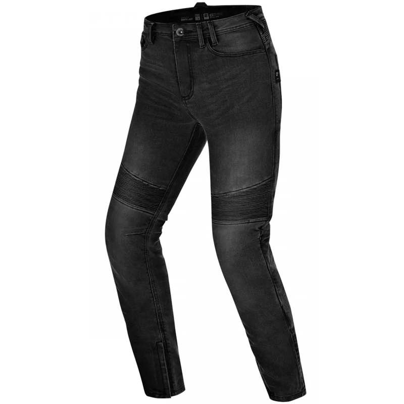 Dame forlængede motorcykeljeans Shima Zenith sort