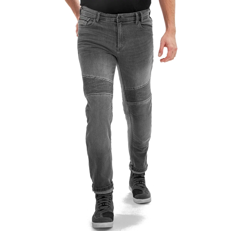 Shima Zenith grå forlængede motorcykeljeans
