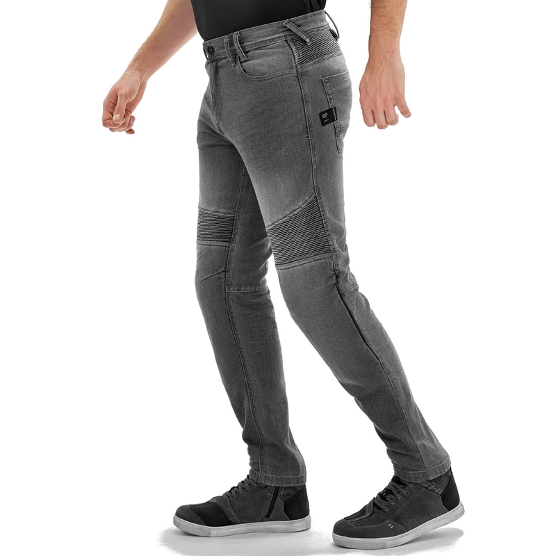 Shima Zenith grå forlængede motorcykeljeans