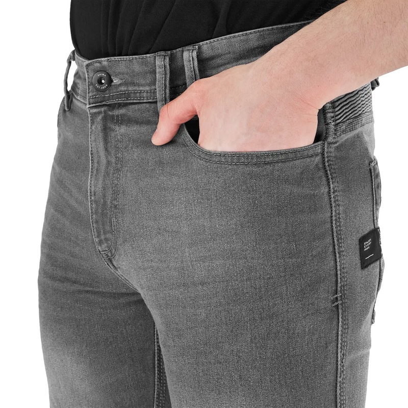 Shima Zenith grå forlængede motorcykeljeans