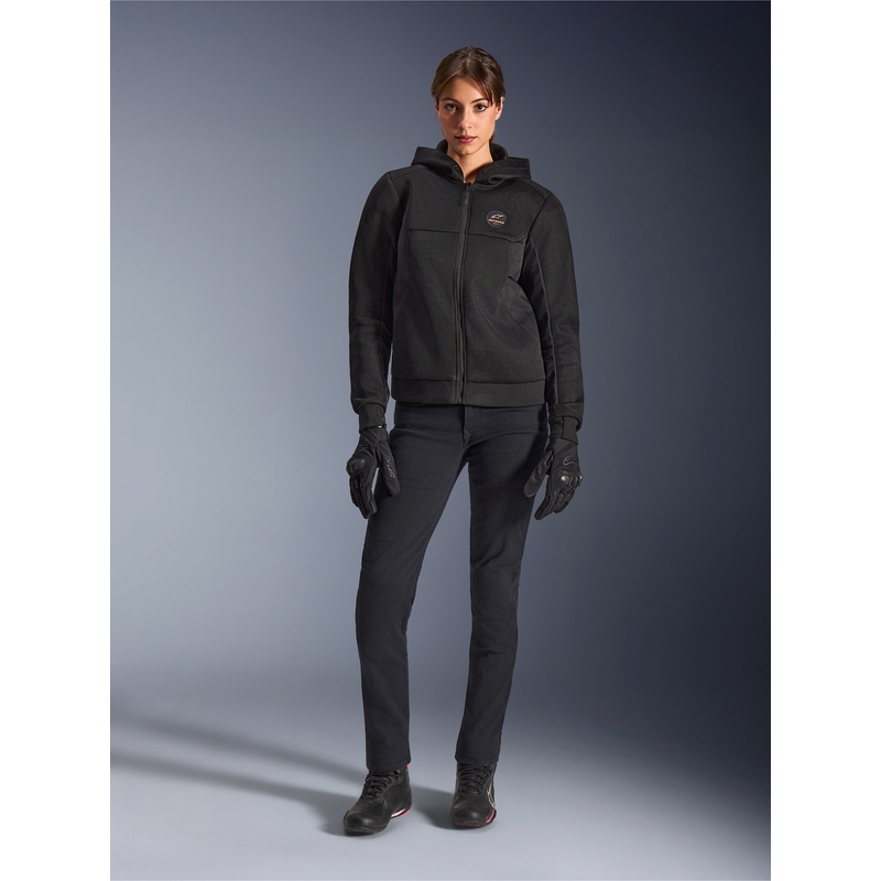Alpinestars Stella Chrome Superairflow dame motorcykeljakke sort-kobber