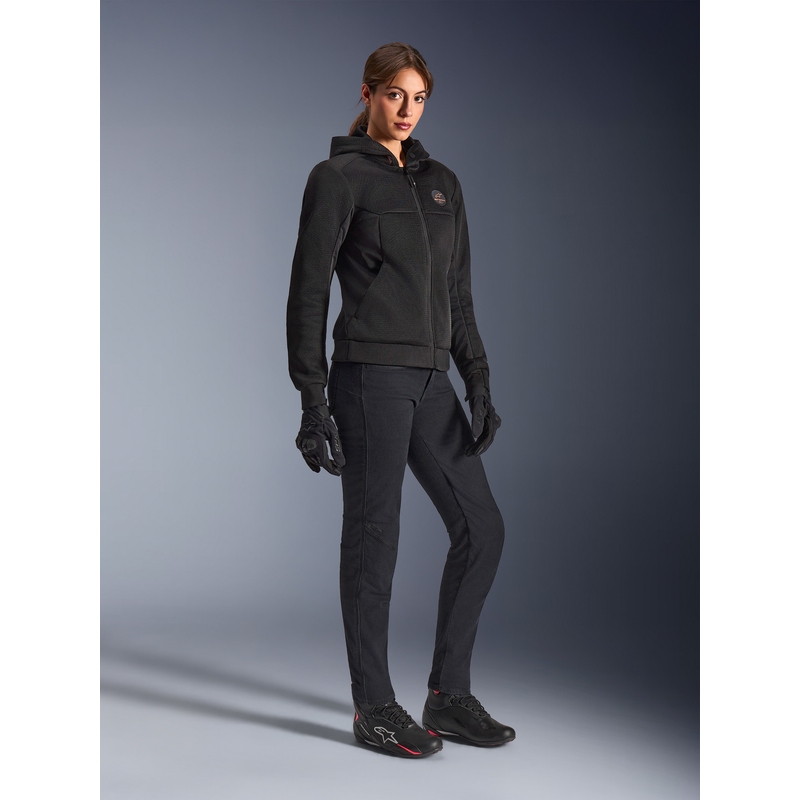 Alpinestars Stella Chrome Superairflow dame motorcykeljakke sort-kobber