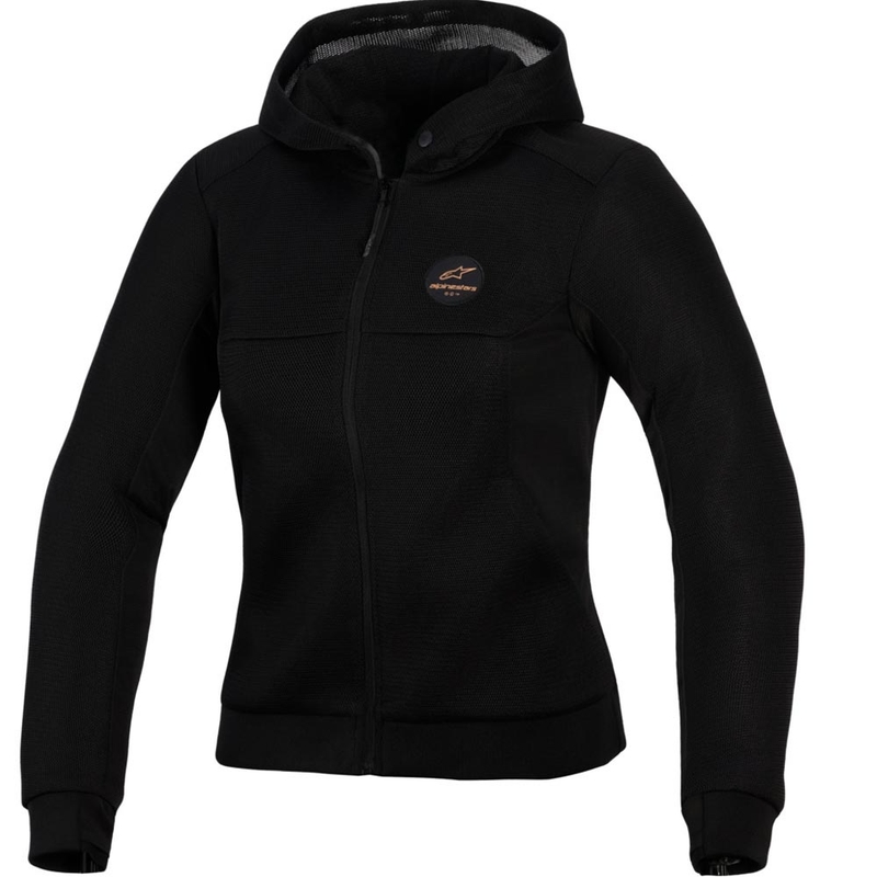Alpinestars Stella Chrome Superairflow dame motorcykeljakke sort-kobber
