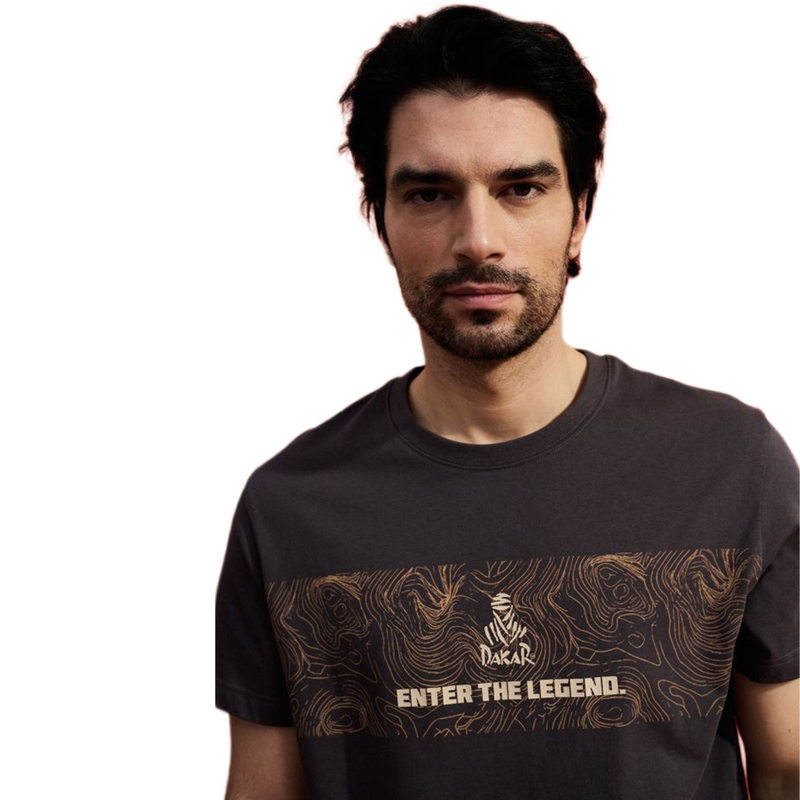 T-shirt Dakar High 263 grafit
