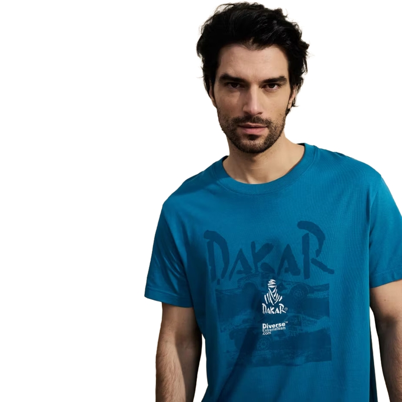 Dakar Racing T-shirt blå