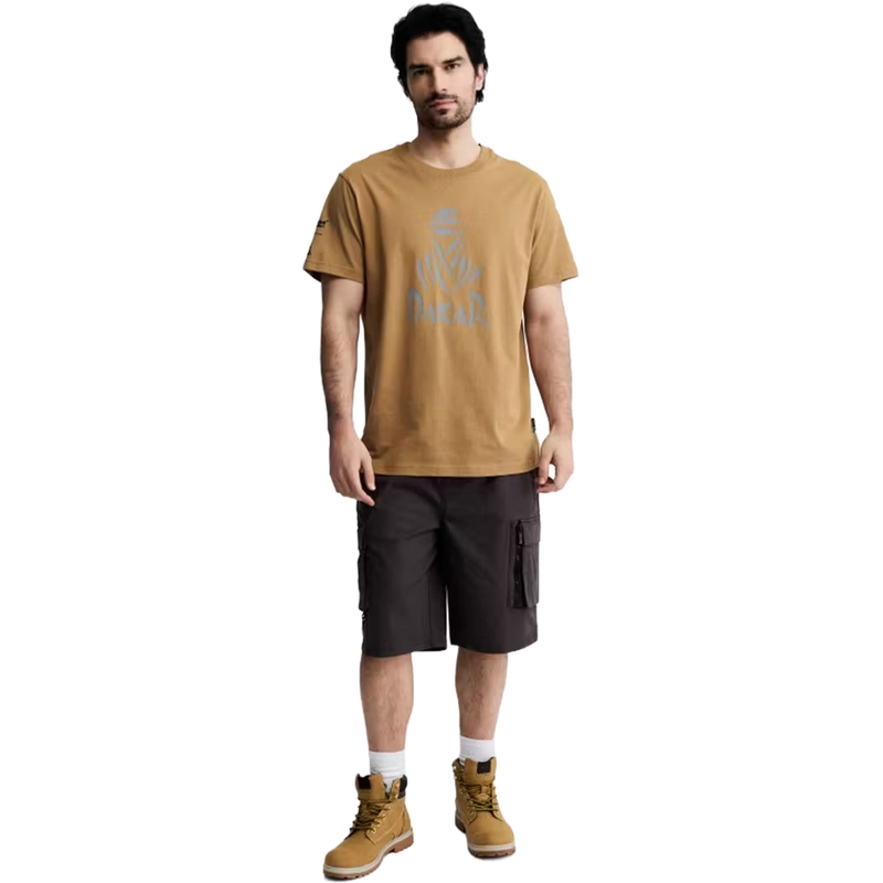 Dakar Logo 263 T-shirt sandfarvet