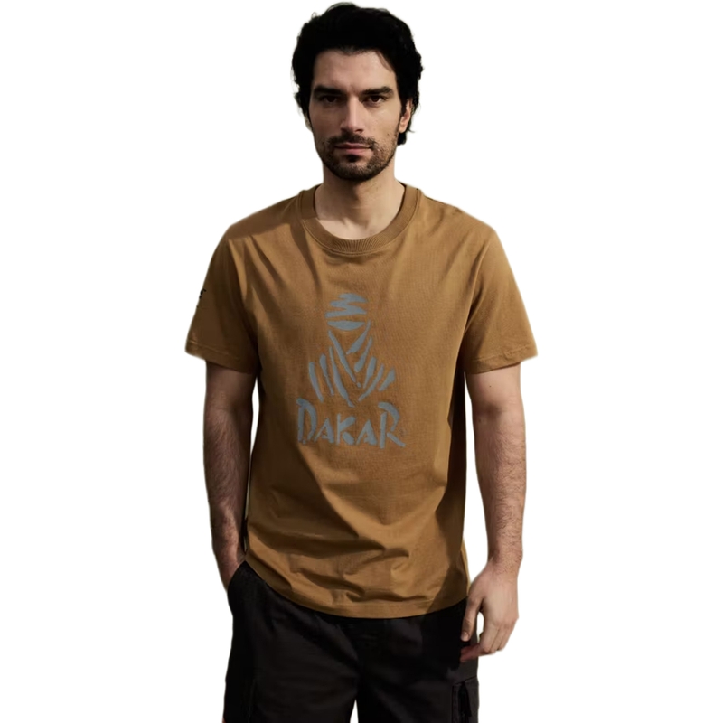 Dakar Logo 263 T-shirt sandfarvet