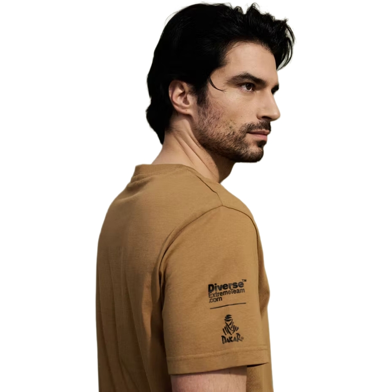 Dakar Logo 263 T-shirt sandfarvet