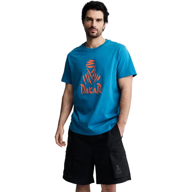Dakar Logo 263 T-shirt blå