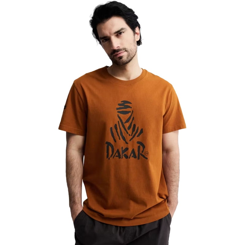 Dakar Logo 263 T-shirt brun