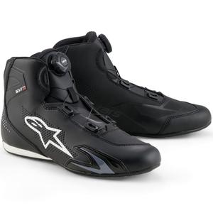 Alpinestars Celer motorcykelstøvler sort-hvide