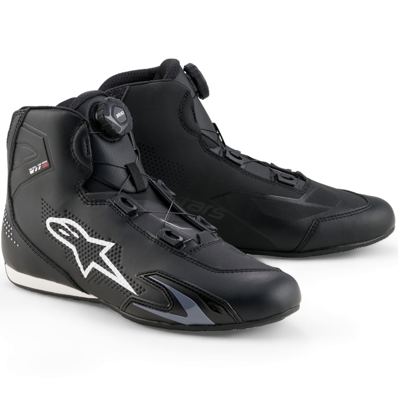 Alpinestars Celer motorcykelstøvler sort-hvide