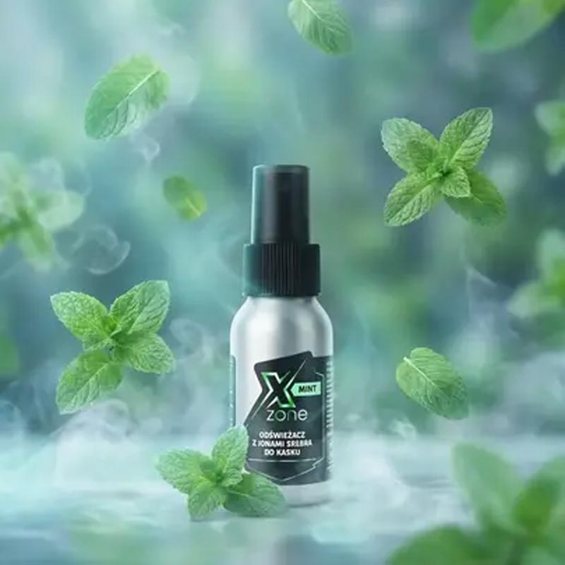 Indvendig hjelmopfrisker med sølvioner 50 ml mint
