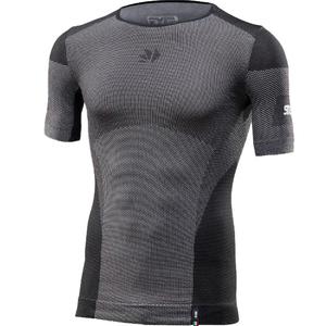 Funktionel T-shirt SIXS BT TS1L V2 sort kulstoffiber