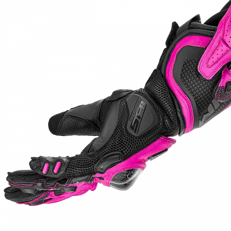Dame motorcykelhandsker Shima RS-3 pink