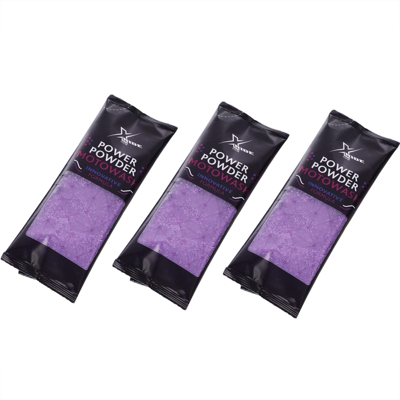 Pulverformet motorcykelshampoo XzoneRide® Power Powder-Moto Wash 60 g