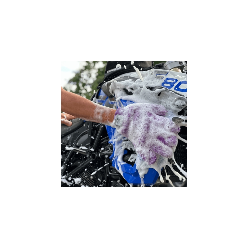 Pulverformet motorcykelshampoo XzoneRide® Power Powder-Moto Wash 60 g