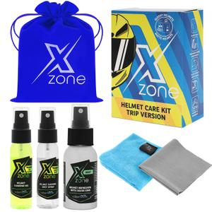 Xzone® Hjelmplejesæt til rejser med sølvioner