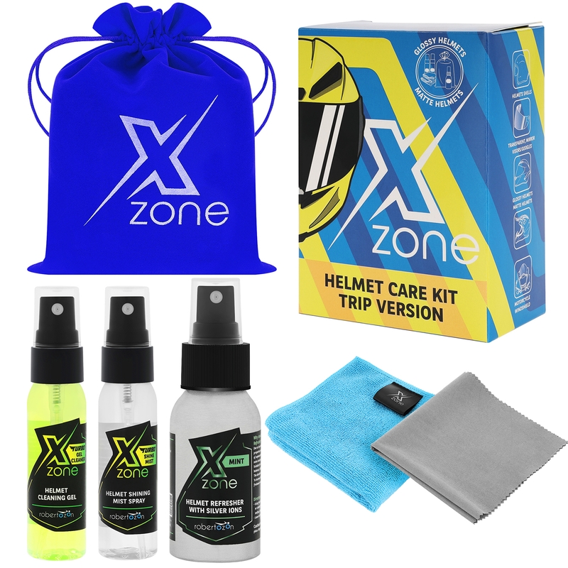 Xzone® Hjelmplejesæt til rejser med sølvioner