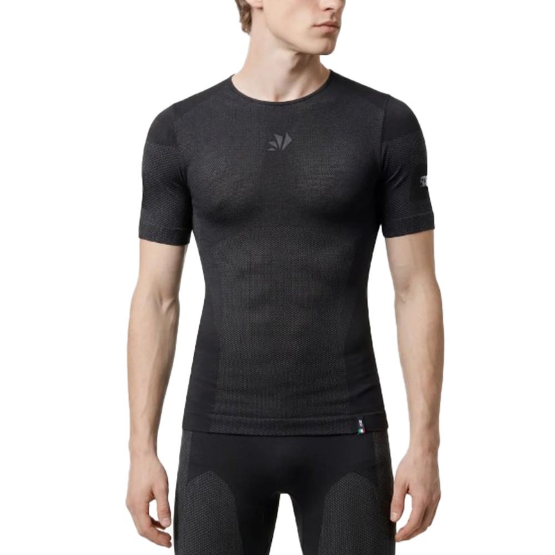 Funktionel T-shirt SIXS BT TS1L V2 sort-mørkegrå