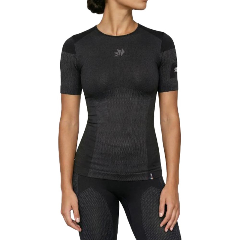 Funktionel T-shirt SIXS BT TS1L V2 sort-mørkegrå