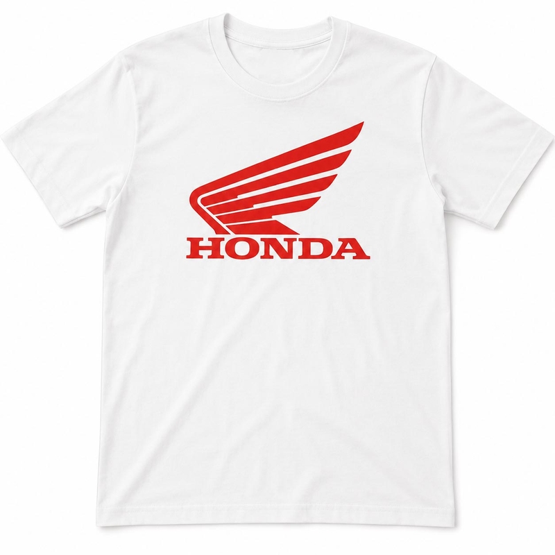 Honda Racing Honda Wing T-shirt hvid