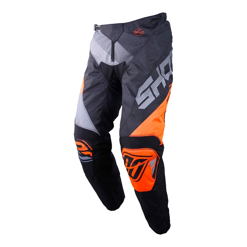 Motokrosové kalhoty Shot DEVO Ultimate černo-fluo oranžové výprodej