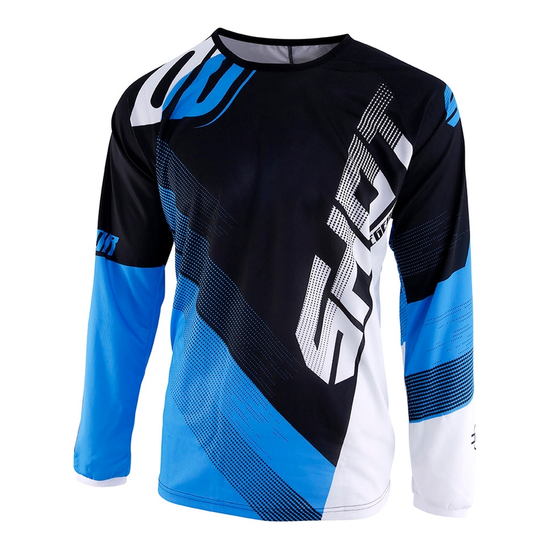 Motokrosový dres Shot DEVO Ultimate černo-modrý
