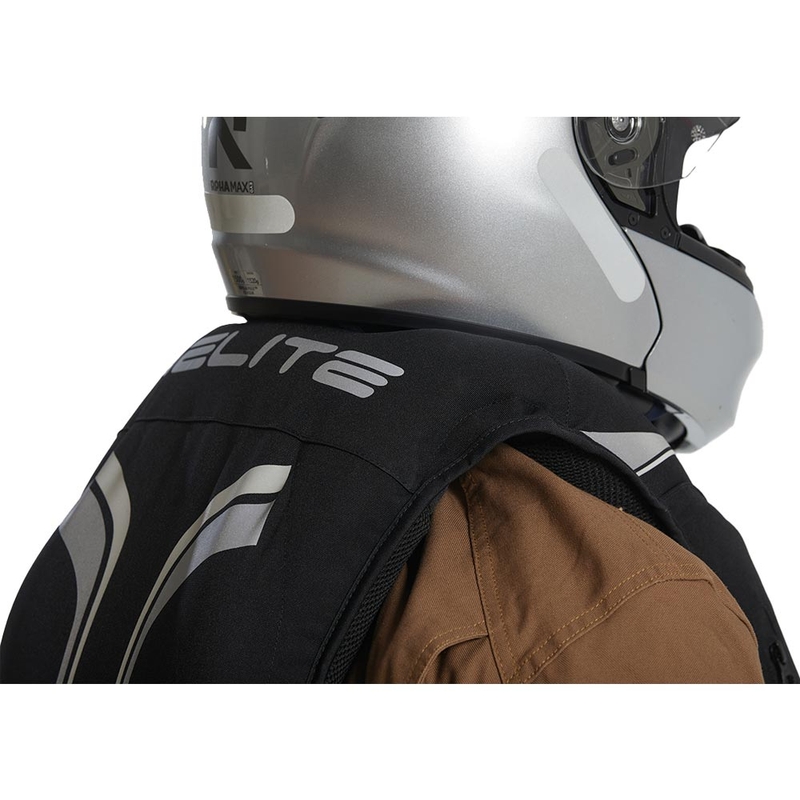 Helite Double Turtle Hivis airbagvest grøn-gul