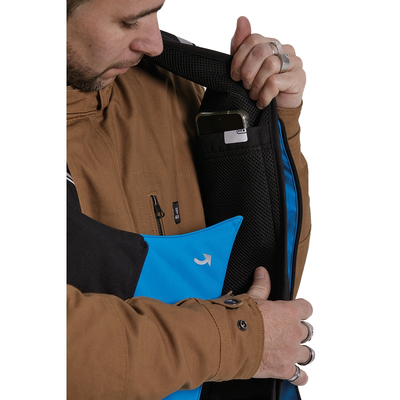Helite Double Turtle Hivis airbagvest grøn-gul