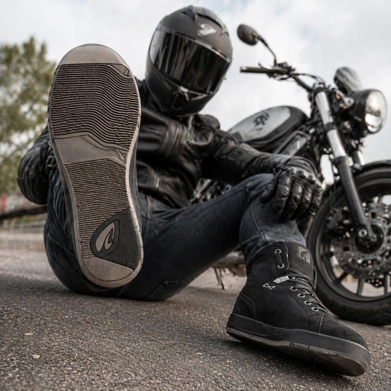 Motorcykelstøvler Forma Swift X Fit Dry, Sort-Sort