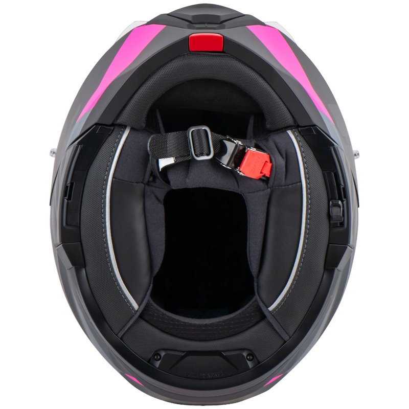 Flip-up hjelm HJC i91 Carst MC8SF sort-pink