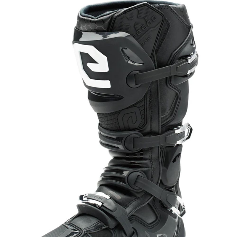Eleveit X-Legend EVO motocrossstøvler sort-sort