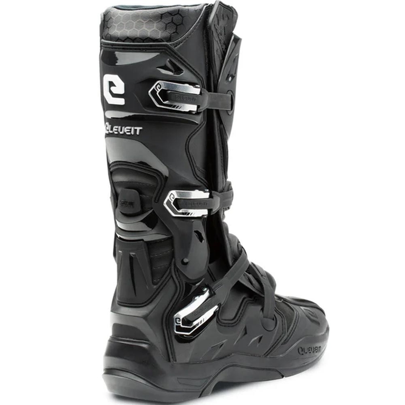 Eleveit X-Legend EVO motocrossstøvler sort-sort
