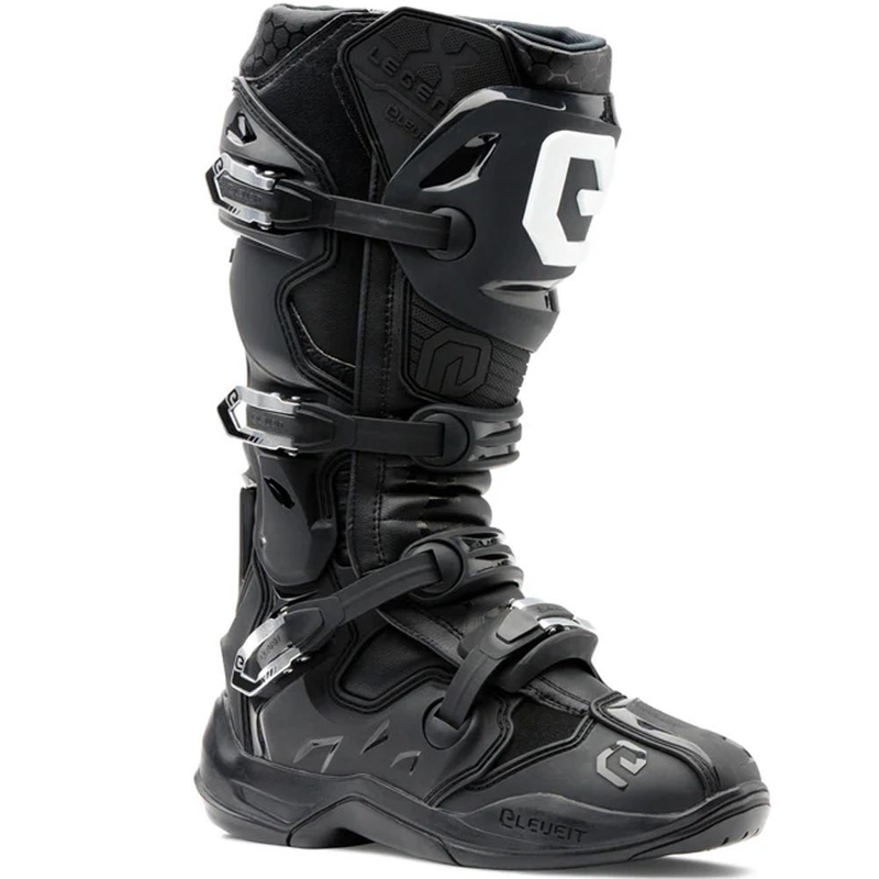 Eleveit X-Legend EVO motocrossstøvler sort-sort