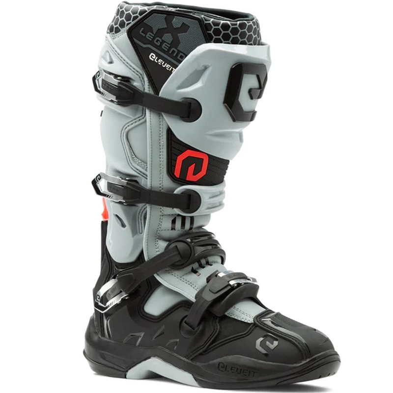 Eleveit X-Legend EVO motocrossstøvler sort-grå