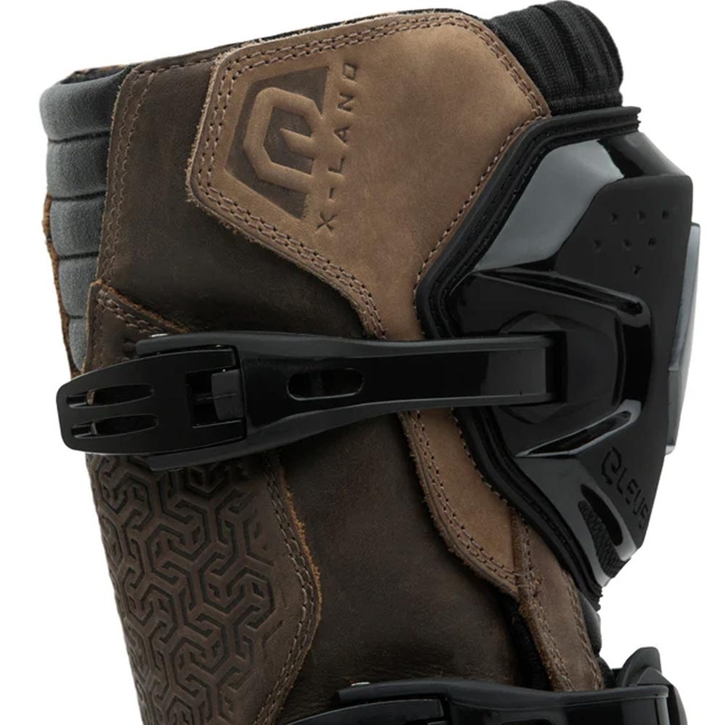 Motorcykelstøvler Eleveit X Land ADV E-Dry, Brun