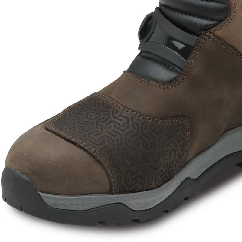 Motorcykelstøvler Eleveit X Land ADV Low E-Dry, Brun