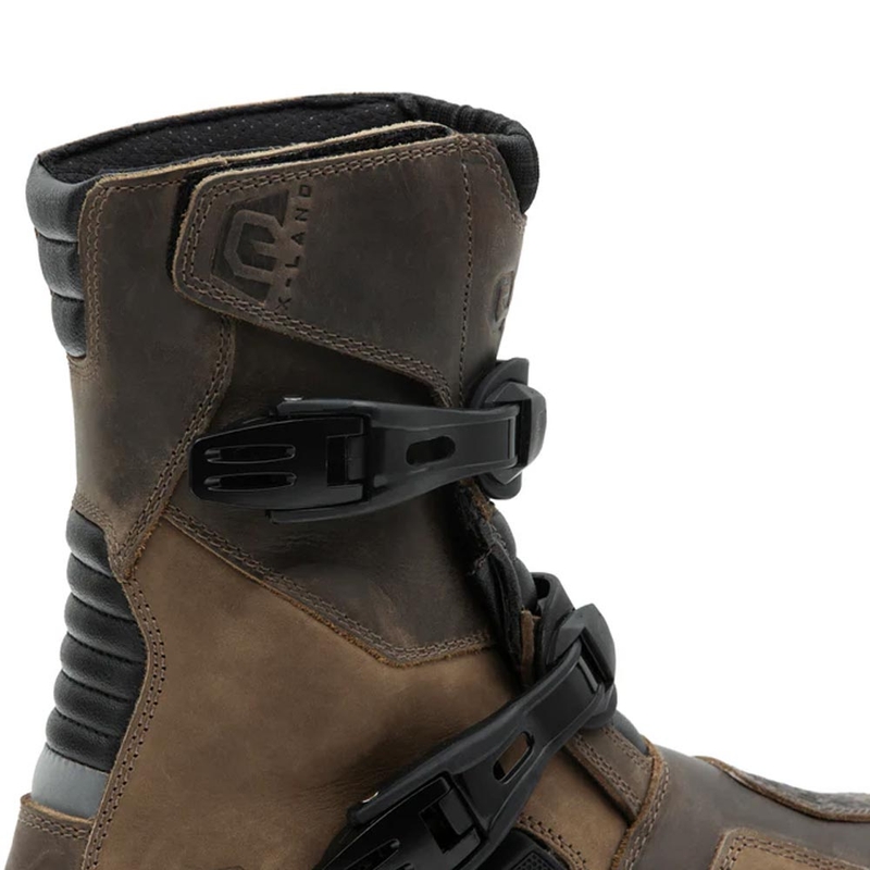 Motorcykelstøvler Eleveit X Land ADV Low E-Dry, Brun