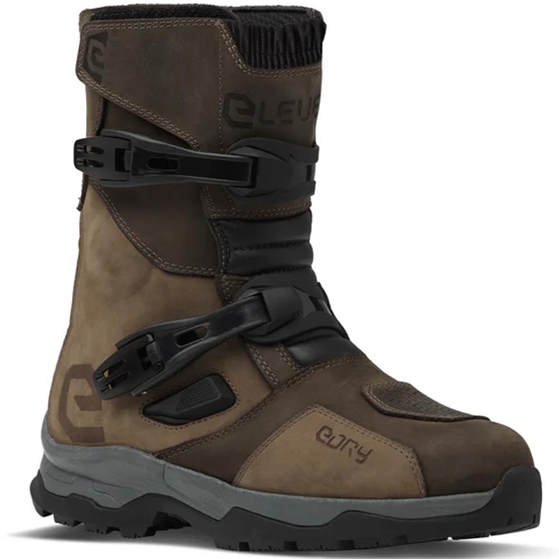 Motorcykelstøvler Eleveit X Land ADV Low E-Dry, Brun