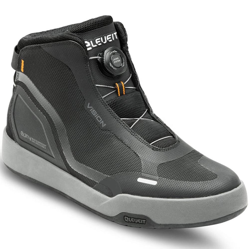Motorcykelstøvler Eleveit Vision E-Dry, Sort