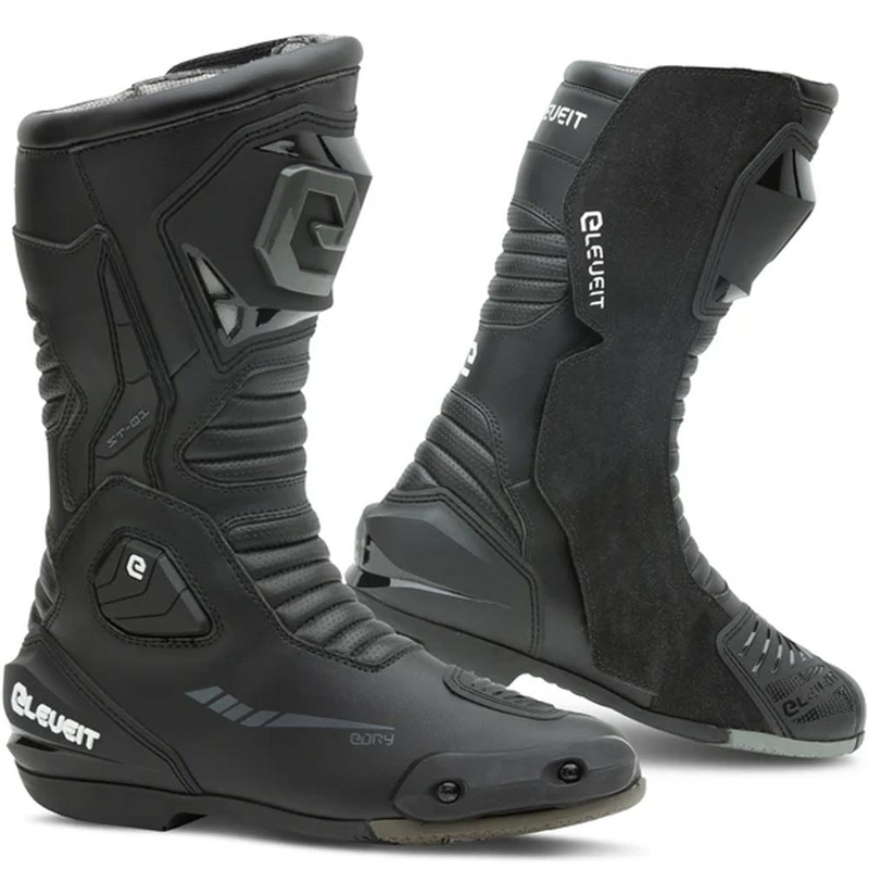 Eleveit ST-01 E-Dry motorcykelstøvler, sort