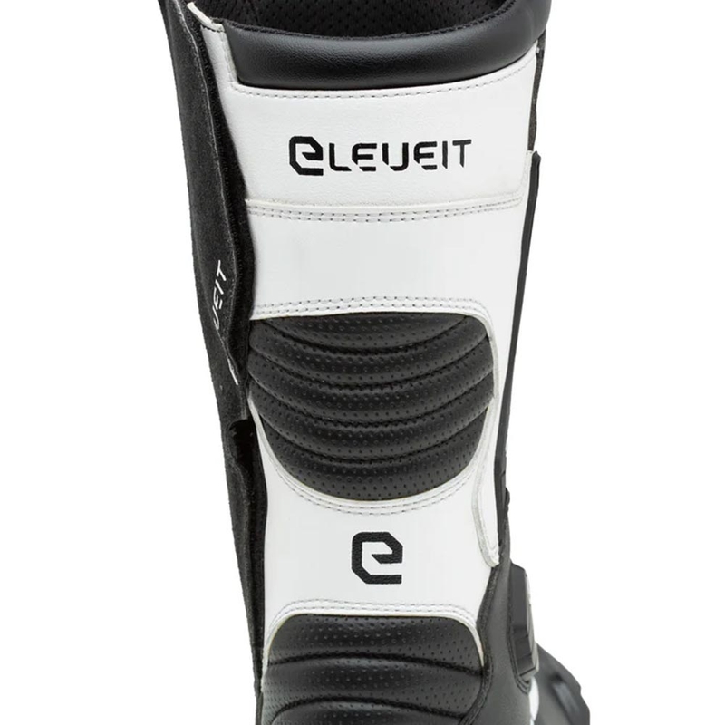 Eleveit ST-01 motorcykelstøvler sort-hvide