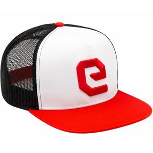 Eleveit Kasket Logo hvid-rød