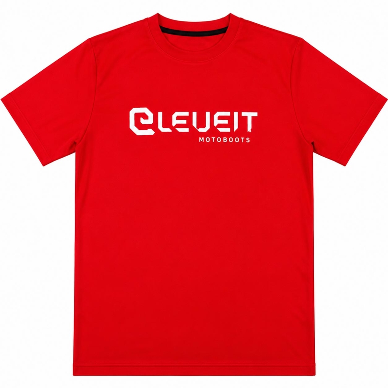 T-shirt Eleveit Logo rød