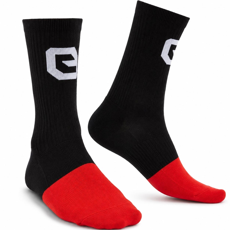 Eleveit Logo Sokker Sort