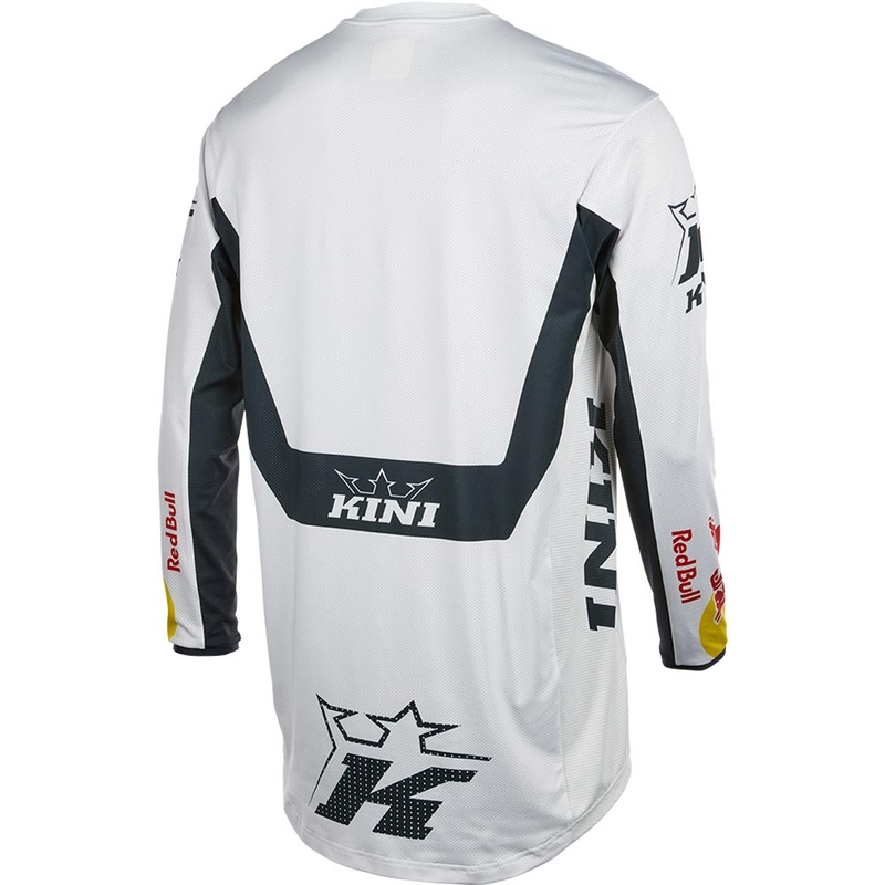 KINI Red Bull MXC 1.0 motocrosstrøje hvid